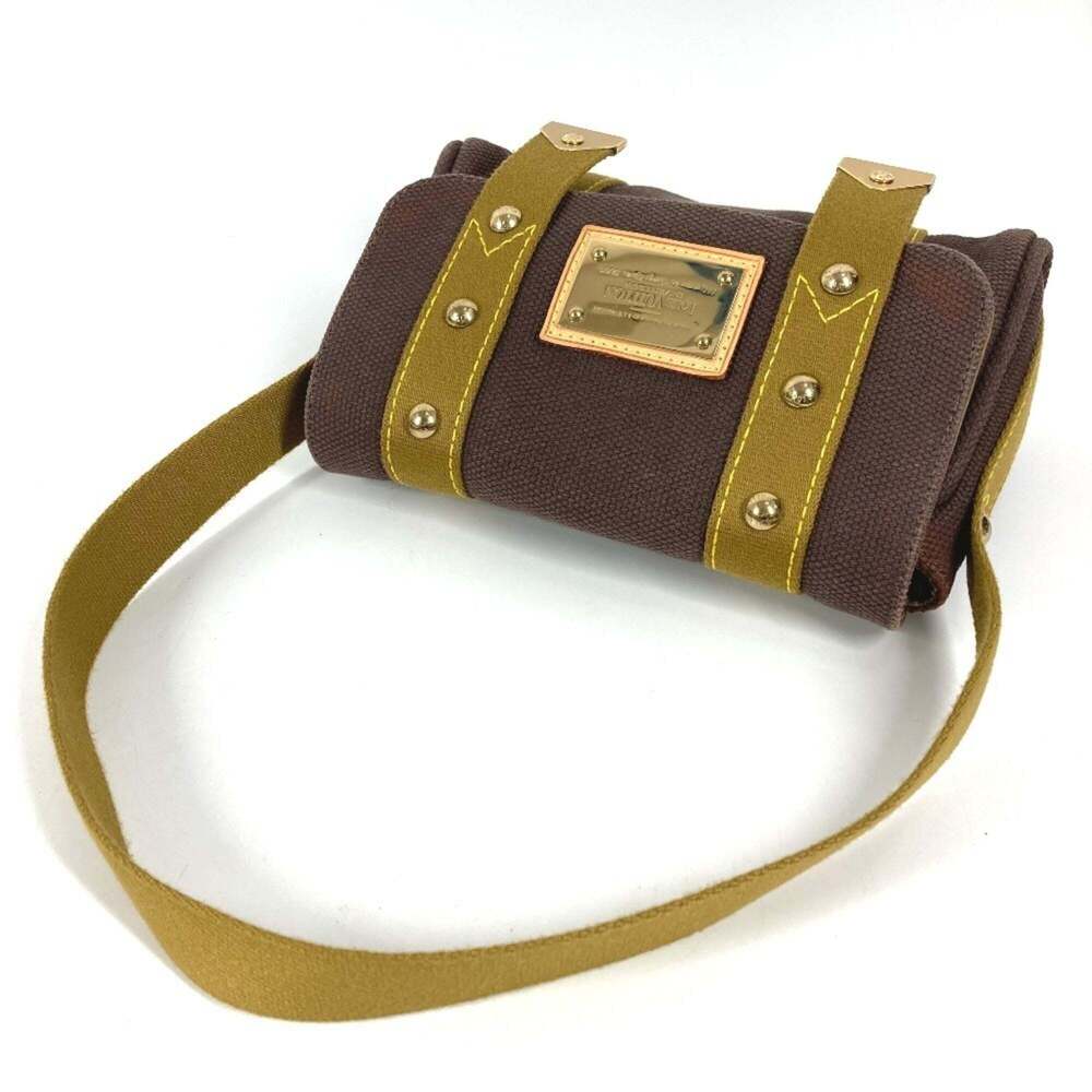 LOUIS VUITTON Brown Canvas Pochette Shoulder Bag - Picture 8 of 16